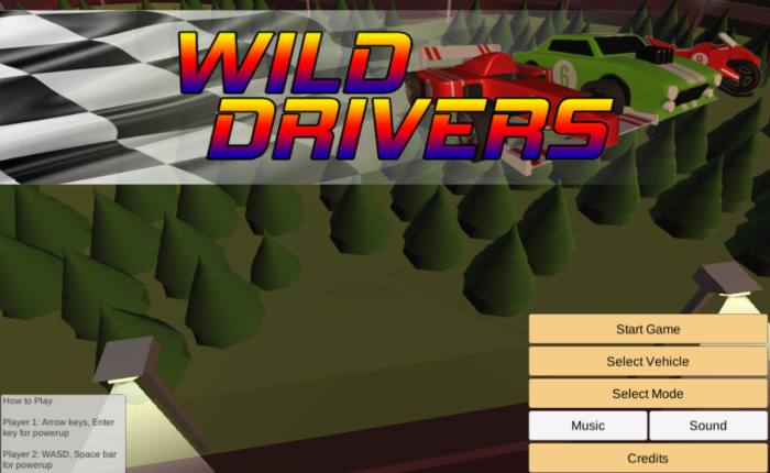 I am a part of this awesome game, Wild Drivers (Gamkedo #2)